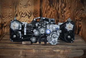 Turbo long block engine