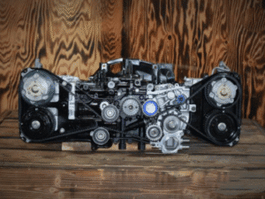 Turbo long block engine